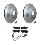Hella Rear Rotors Akebono Euro Ceramic Brake Pads Kit For W163 Ml320 Ml350 Ml430. Fixed Price $214.95.