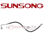 Sunsong Front Left Brake Hydraulic Hose For 1979-1986 Chevrolet C20 Suburban Rl. Fixed Price $21.36.