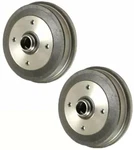 2x Centric Drum (4-lug) Front Brake Drums For Vw Verifyyear? Beetle Karmann Ghia. Fixed Price $106.40.