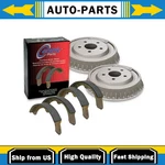 Brake Drum Shoe Set Rear Centric 3 Pcs For 1971-1973 Chevrolet C10 Pickup Lp. Fixed Price $260.71.