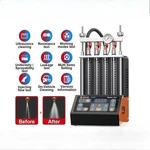 Auto Car Ultrasonic Fuel Injector Cleaner Tester Leak Test Machine 4-cylinders. Fixed Price $555.83.