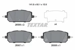 Textar 2650601 Brake Pad Set, Disc For Mazda, Mazda (changanese). Fixed Price $93.07.