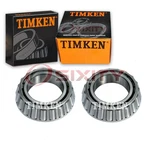 2 Pc Timken Front Inner Wheel Bearings For 1928-1931 Ford Model A Axle Jt. Fixed Price $50.92.