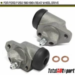 2pcs Drum Brake Wheel Cylinder For Ford F-250 1961-1964 Front Left & Right Side. Fixed Price $27.39.