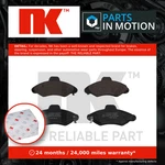 Brake Pads Set Front 222549 Nk 1031781 1048308 1048310 1121667 1130751 Quality. Fixed Price $25.55.
