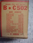Eis Wheel Cyl Kit Pontiac Oldsmobile Cadillac Dodge Chrysler Plymoth Ford Nash. Fixed Price $10.00.