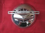 1951 Kaiser Frazer Rear Continental Kit Hubcap Hollywood Accessory License Frame. Fixed Price $95.00.