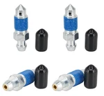 Dsnaduo 4-piece Speed Bleeder Kit - Quick Bleeders With Dust Caps, 3/8"-24 X .... Fixed Price $18.05.