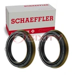 2 Pc Schaeffler Rear Wheel Seals For 1996-1999 Gmc C1500 Driveline Axles Ta. Fixed Price $50.61.