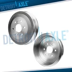 Pair Rear Brake Drums For 2009 - 2013 Chevrolet Silverado 1500 Gmc Sierra. Fixed Price $133.82.