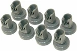 8x Upper Basket Rack Wheel Wheels For Aeg Favourite 40010 Dishwasher 25mm. Fixed Price $7.19.