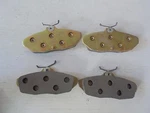 Md599 Ubp Primium Gold Semi Metallic Disc Brake Pad Set Rear. Fixed Price $5.83.