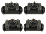 4 Brake Wheel Cylinders 1946-1964 Willys Jeep Pickup Wagon Jeepster New Set. Fixed Price $165.00.