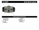 Drum Brake Wheel Cylinder-premium Cylinders Centric 134.40000. Fixed Price $22.70.