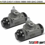 2pcs Drum Brake Wheel Cylinder For Chevy K1500 1988-1991 Gmc C1500 Rear Lh & Rh. Fixed Price $31.48.