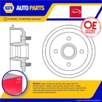 Brake Drum Fits Ford Fiesta Mk3 1.3 Rear 89 To 97 1000859 1017668 1045392 Apec. Fixed Price $36.08.
