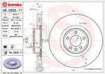 Brembo 09.c820.11 Brake Disc For Land Rover. Fixed Price $165.46.