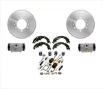 For Toyota Tacoma 2005-2019 6 Lugs Brake Drums Shoes Wheel Cylinders Spring Kit. Fixed Price $265.00.