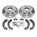 New Brake Drums Shoes Springs Cylinders 6pc For Nissan Versa 1.6 With Abs 09-11. Fixed Price $146.00.