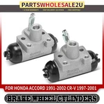 2pcs Rear Drum Brake Wheel Cylinders For Honda Cr-v 1997-2001 Accord 1991-2002. Fixed Price $26.38.