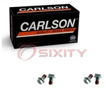2 Pc Carlson Front Brake Caliper Bracket Mounting Bolts For 2000-2023 Acura Kq. Fixed Price $15.99.