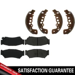 Front Rear Brake Pad Set Drum Shoe C-tek 2x Fits 1999-2004 Tracker. Fixed Price $67.92.