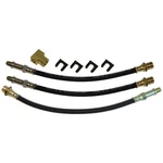Rubber Brake Hose Kit Drum Brakes 1964 Pontiac Bonneville Catalina 3pc. Fixed Price $61.00.